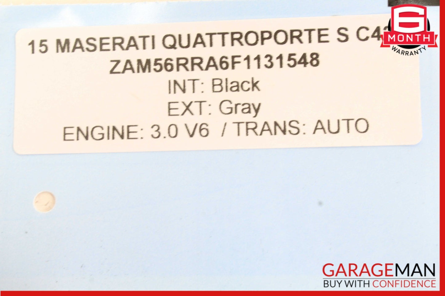 2014-2019 Maserati Quattroporte S Hood Bonnet Lock Latch Actuator 670152939 OEM