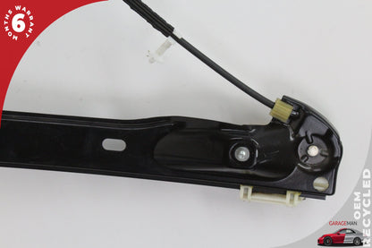 2013-2015 BMW X1 E84 Front Right Passenger Side Window Regulator w/ Motor OEM