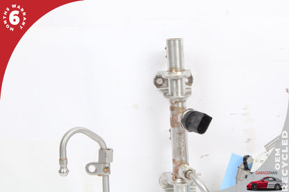 2015-2018 Porsche Macan 95B 3.0L Fuel Injection Rail Line Left &amp; Right Side OEM