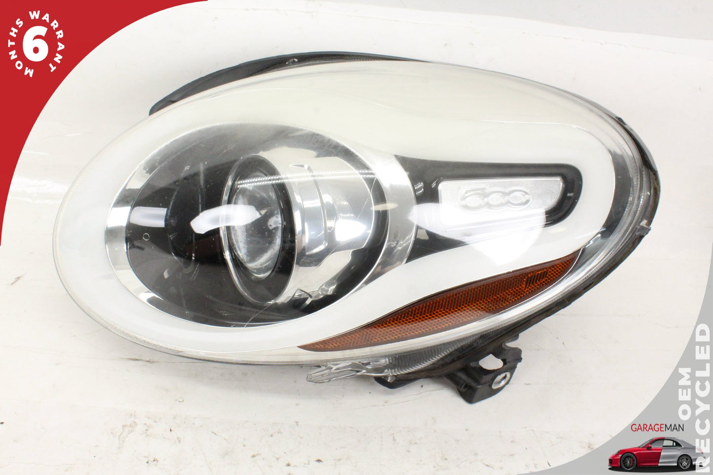 2014-2017 Fiat 500L Front Left Driver Side Halogen Head Light 68223660AA OEM