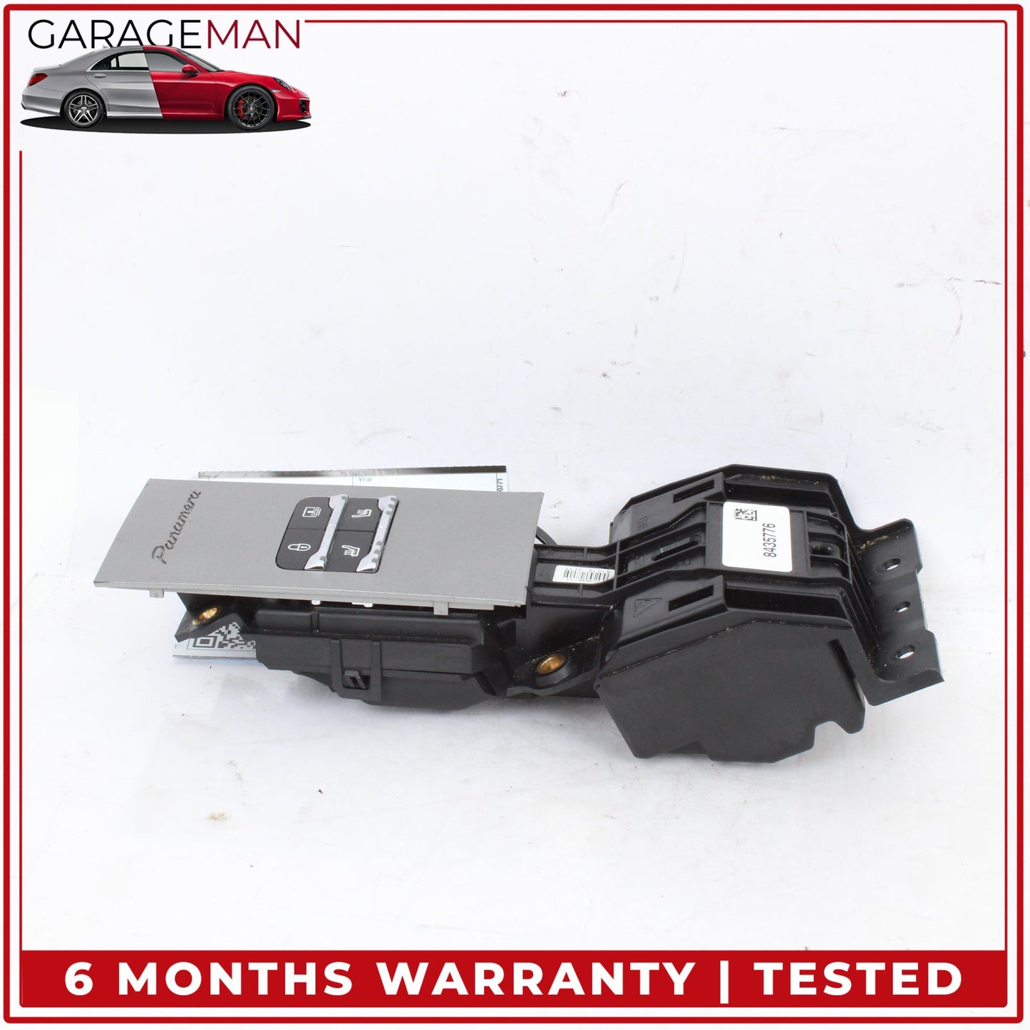 2010-2013 Porsche Panamera 970 Rear Seat Heater Door Lock Control Panel OEM