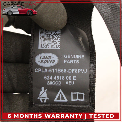 2013-2017 LR Range Rover Sport L494 Rear Left or Right Side Seat Belt Black OEM