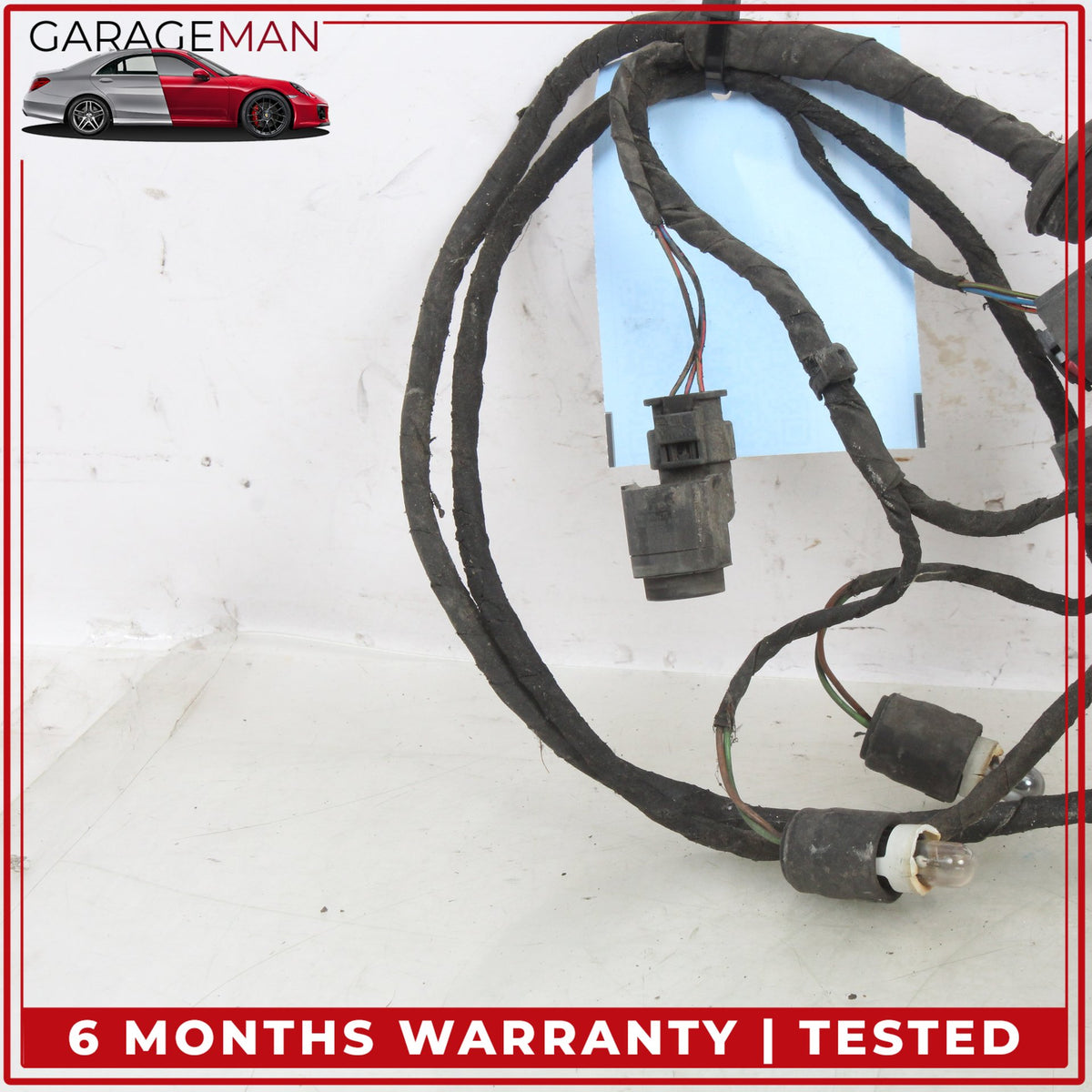 2012-2015 Audi A7 Rear Bumper Wire Wiring Harness w/ Sensors 4G8971085BC OEM