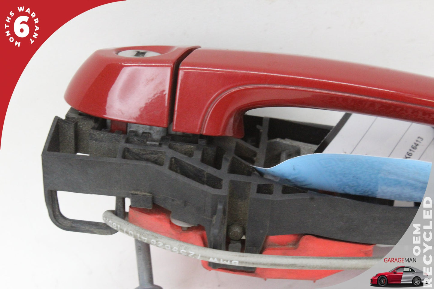 2012-2018 BMW 320i F30 Front Left Side Exterior Door Handle Red 7321639 OEM