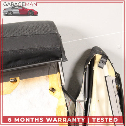 2011-2018 Audi A8 Front Left Driver Side Lower Bottom Seat Cushion Black OEM