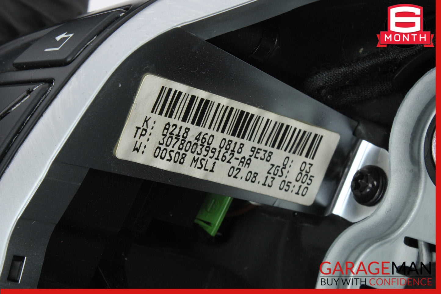 2012-2018 Mercedes-Benz E250 W212 Steering Wheel Black w/ Paddle Shifters OEM