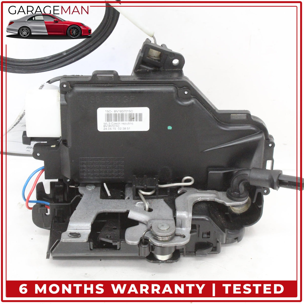 1997-2005 Porsche 911 996 Front Left Side Door Lock Actuator 8N1837015C OEM