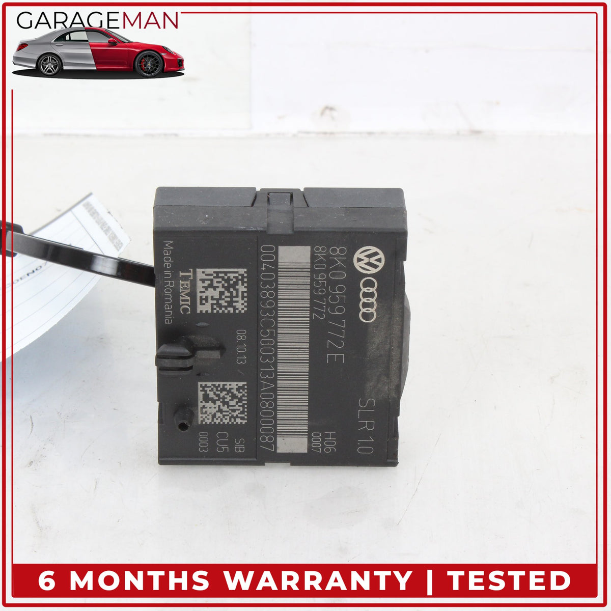2012-2018 Audi A6 A7 Front Right Seat Ventilation Control Module 8K0959772E OEM