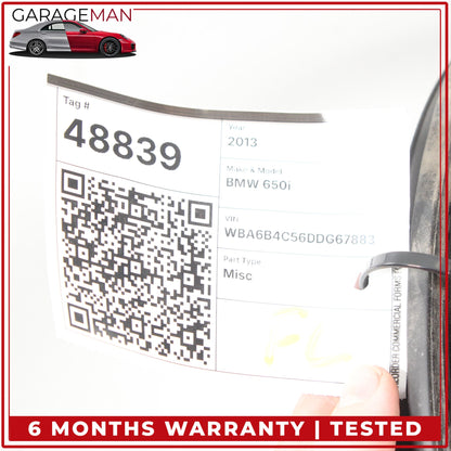 2013-2019 BMW 650i F06 AWD Front Left Side Door Weatherstrip Seal 7275297 OEM