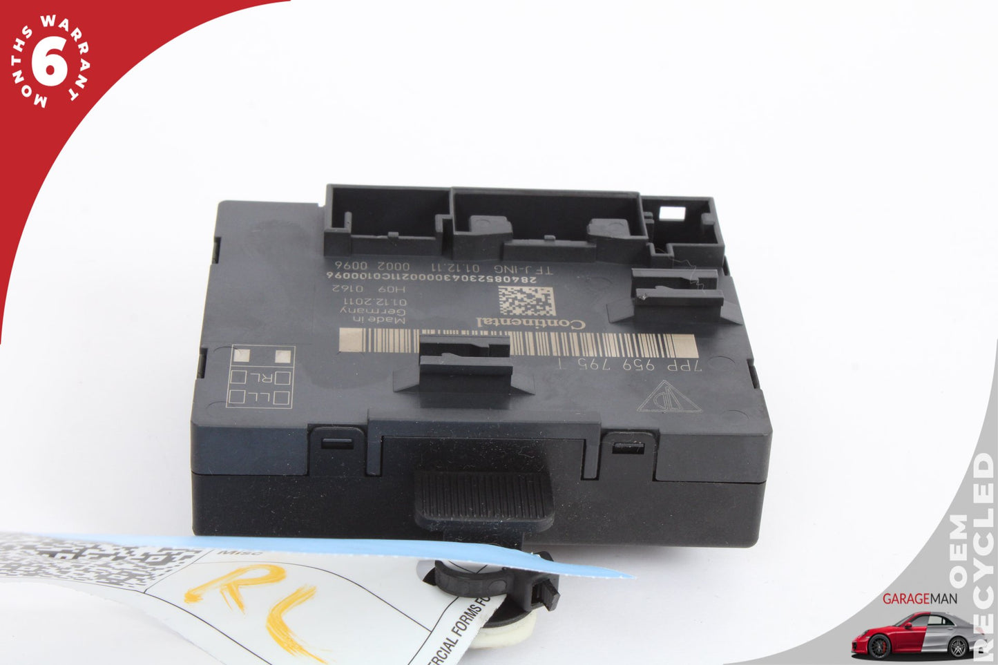 2011-2018 Porsche Cayenne S Hybrid 92A SUV Rear Left or Right Door Control Module 7PP959795T Genuine