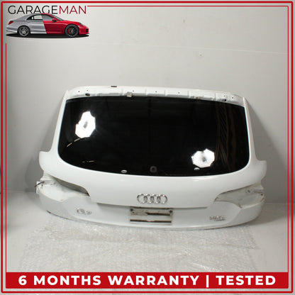 2007-2015 Audi Q7 4L Rear Trunk Lid Panel Assembly Glacier White Metallic OEM
