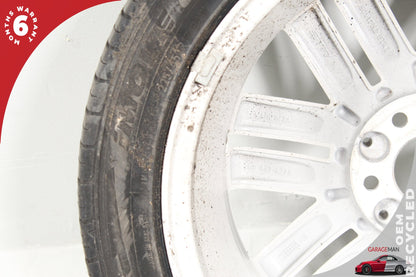 2008-2011 Mercedes W204 C300 Front Wheel Rim w/ Tire 7.5JX17 H2 ET47 OEM