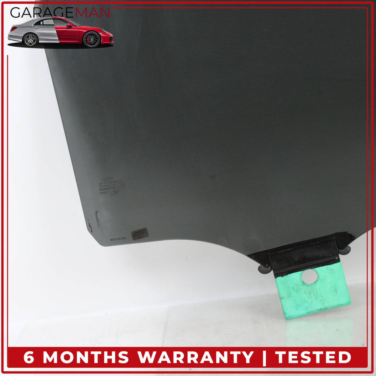 2017-2024 Audi Q7 Rear Left Driver Side Door Window Glass 4M0845025B OEM