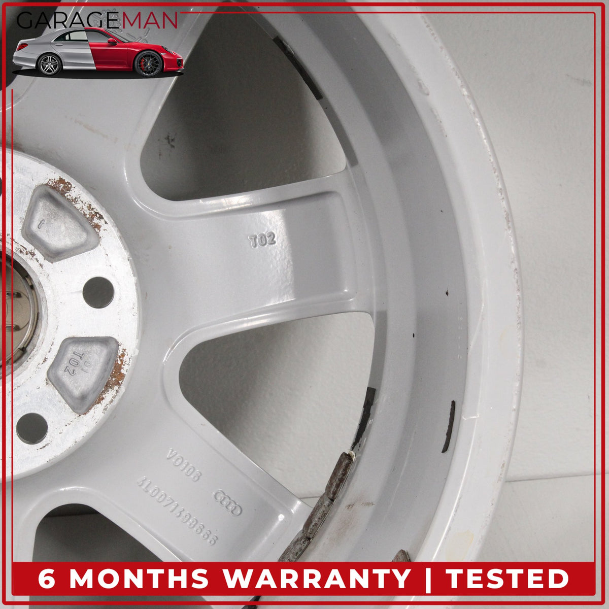 2007-2015 Audi Q7 4L Front or Rear Side Wheel Rim 7.5JX18H2 ET53 4L0071498 OEM