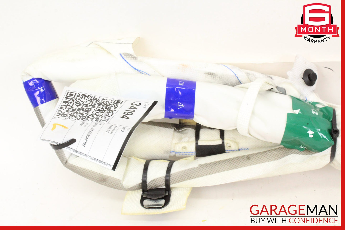 2012-2017 Audi A5 S5 RS5 Left Driver Side Roof Curtain Air Bag 8T0880741B OEM