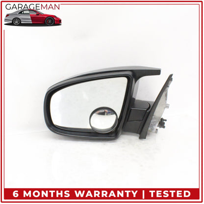 2007-2013 BMW X5 E70 Front Left Driver Side Door Rear View Mirror Black OEM