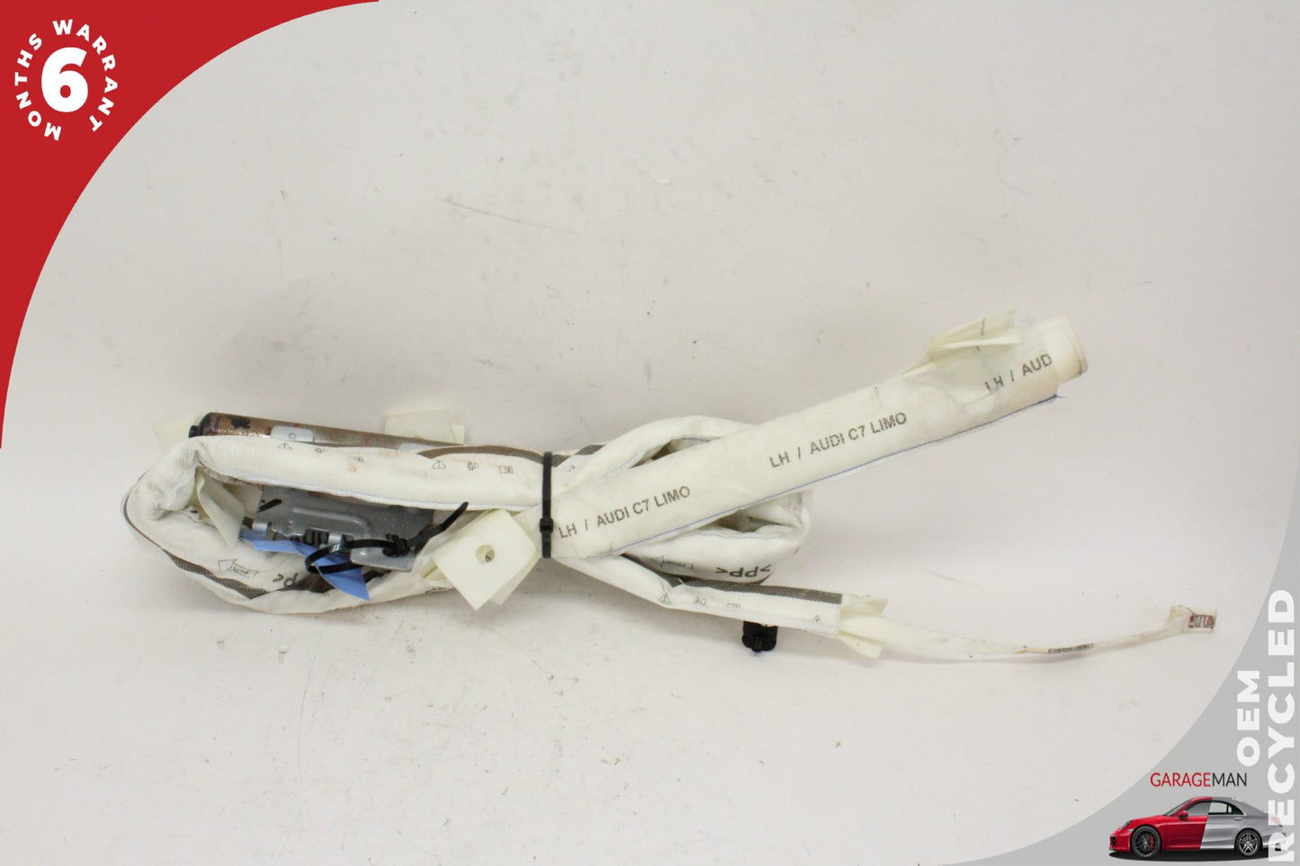 2012-2018 Audi A6 Left Driver Side Upper Roof Curtain Air Bag 4G5880741C OEM