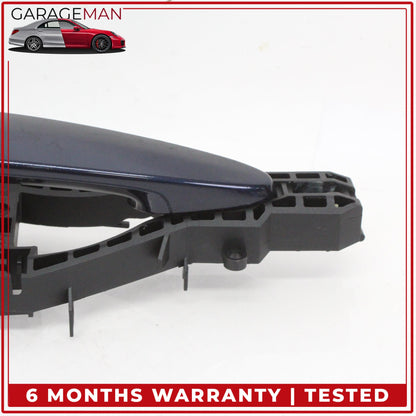 2014-2020 BMW 430i F36 Front Right Passenger Side Exterior Door Handle Blue OEM