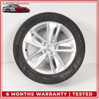 2016-2018 Audi Q3 Front or Rear Side Wheel Rim w/ Kumho Tire 7JX18H2 ET43 OEM