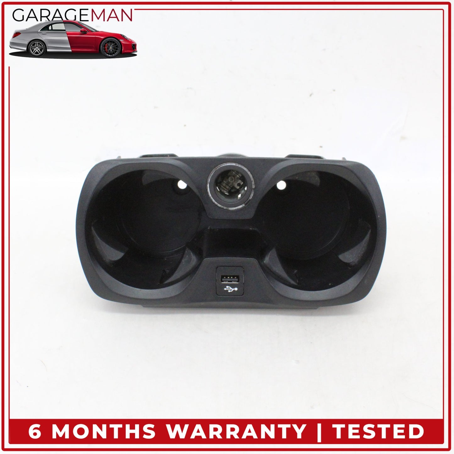 2019-2025 BMW 330i Front Center Console Dual Cup Holder Cupholder 6809803 OEM