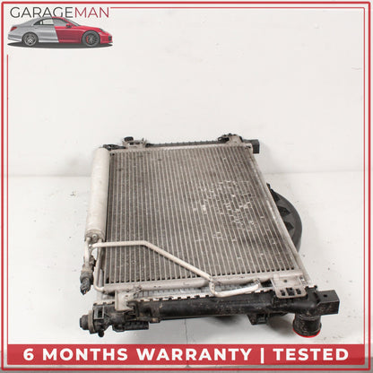 2005-2009 Mercedes W203 C230 Engine Cooling Radiator AC Condenser Assembly OEM