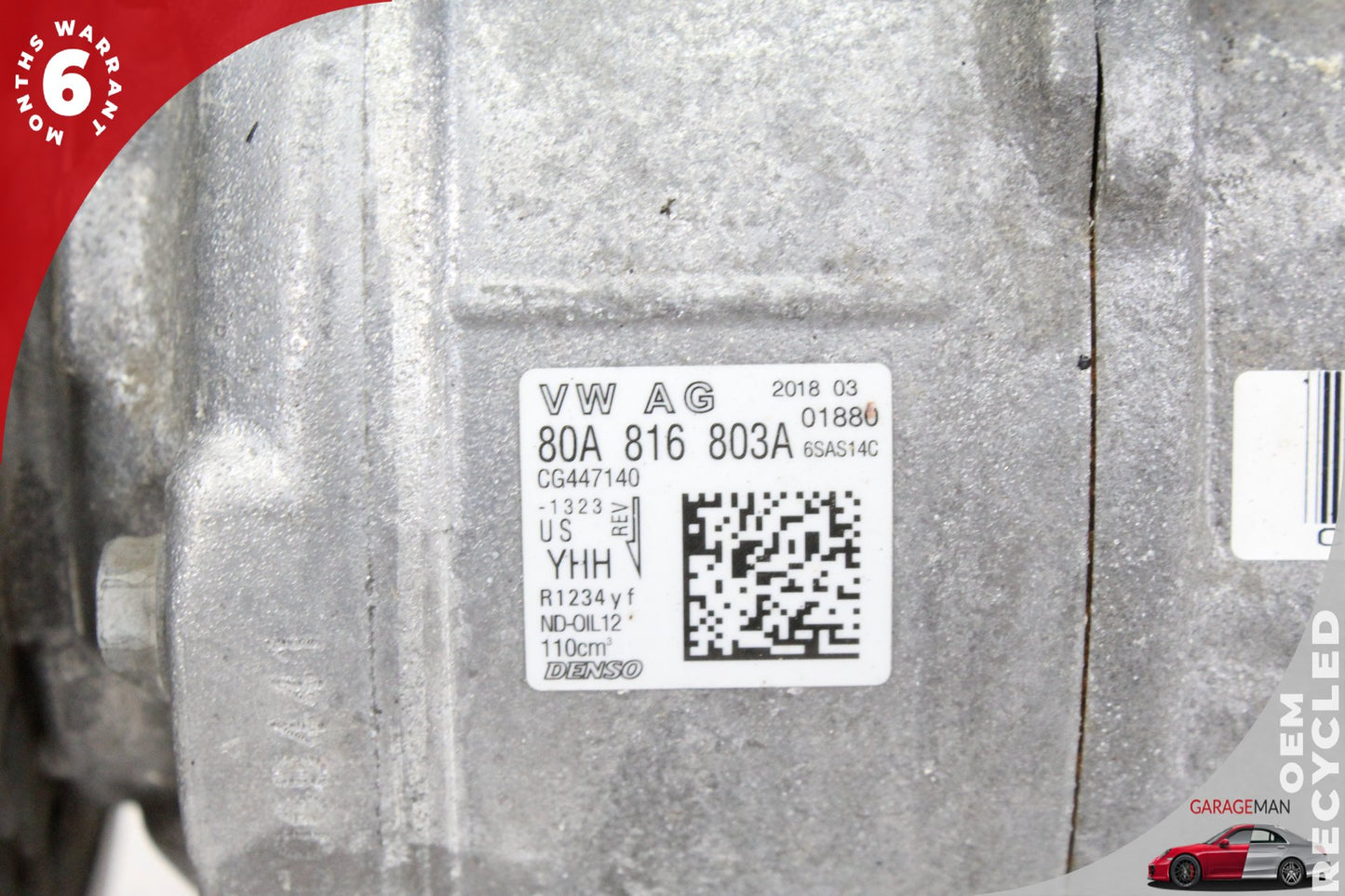 2018-2024 Audi SQ5 FY AC A/C Air Conditioning Compressor 80A816803A OEM