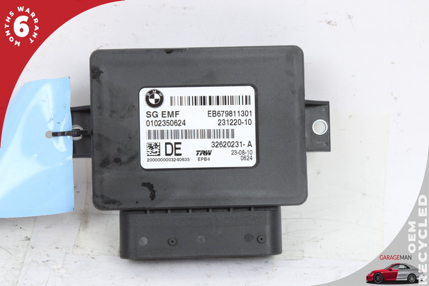 2011-2016 BMW 528i F10 Electronic Parking Brake Control Module Unit 6798113 OEM
