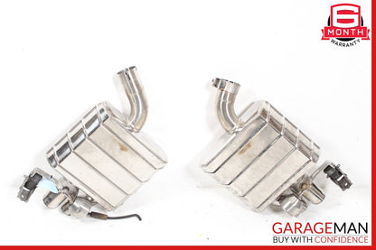 2013-2015 Audi RS5 8T Capristo Rear Exhaust Muffler Left and Right Side 02AU00503001