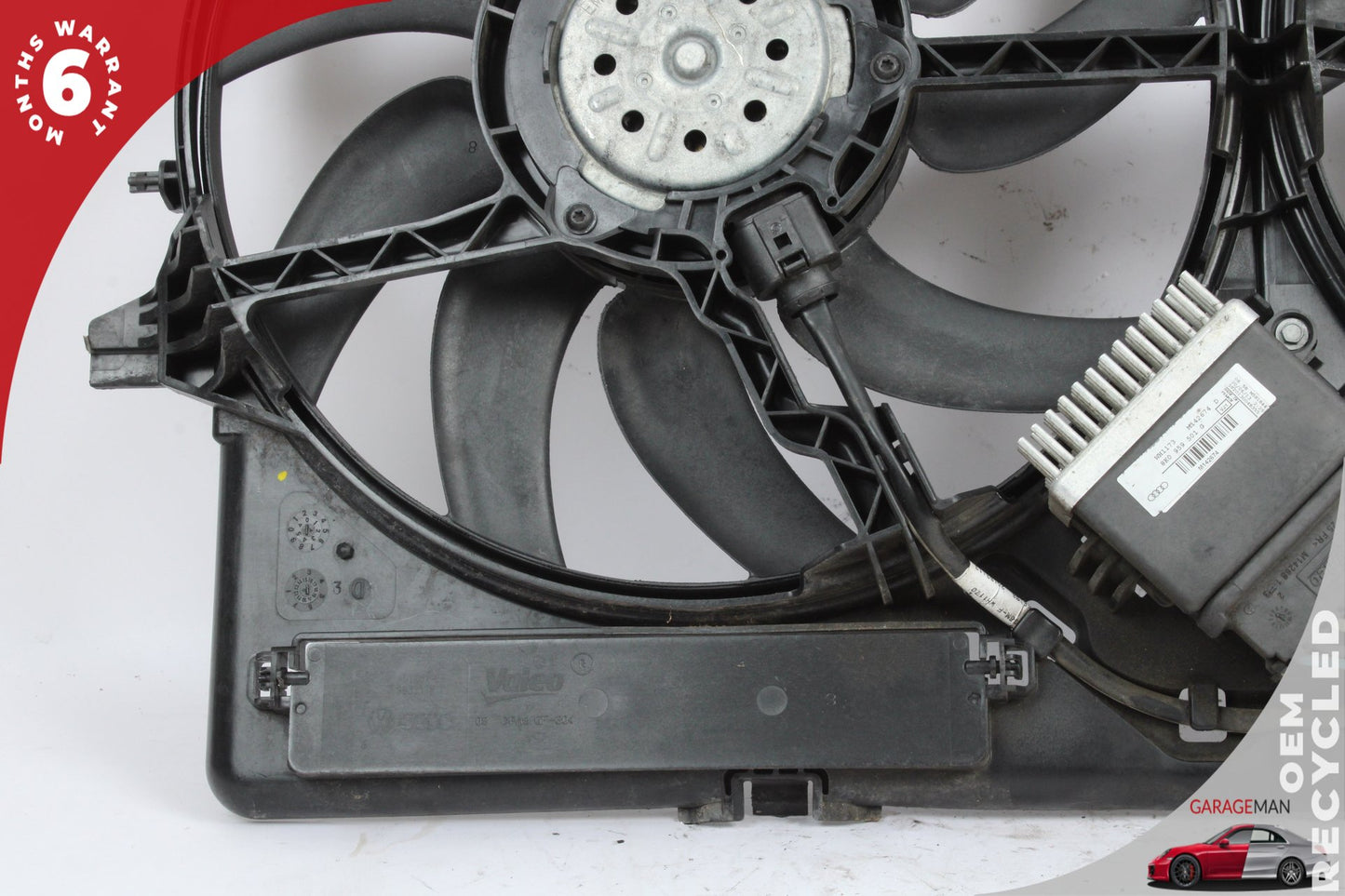 2013-2016 Audi Q5 8R Engine Radiator Cooling Fan Motor Assembly 8K0121003Р OEM