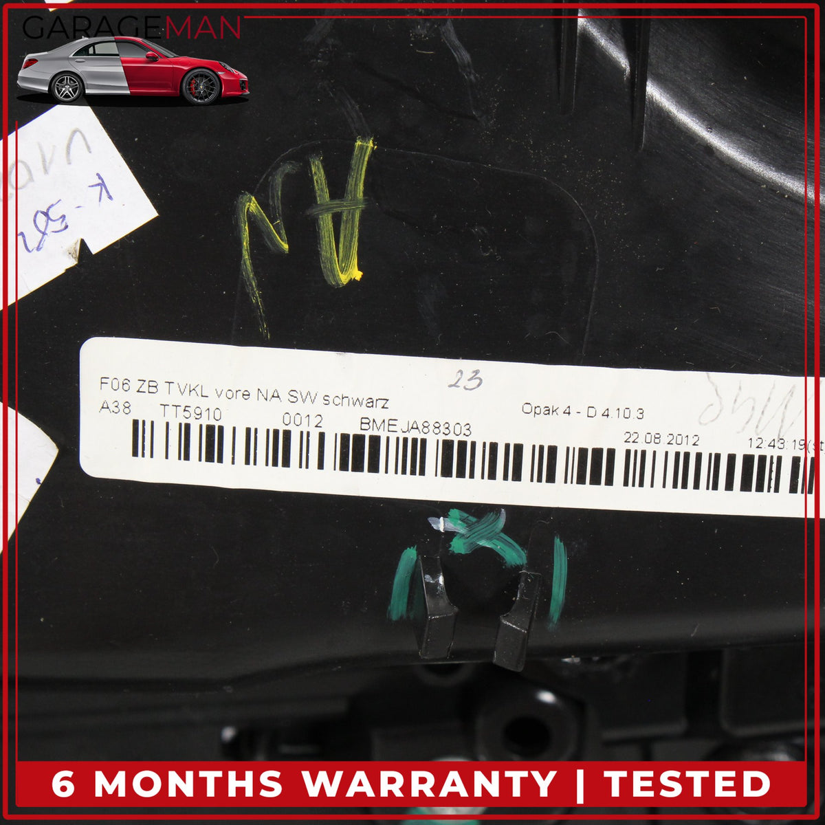 2013-2019 BMW 650i F06 Sedan Right Front Door Trim Panel 8055566 OEM