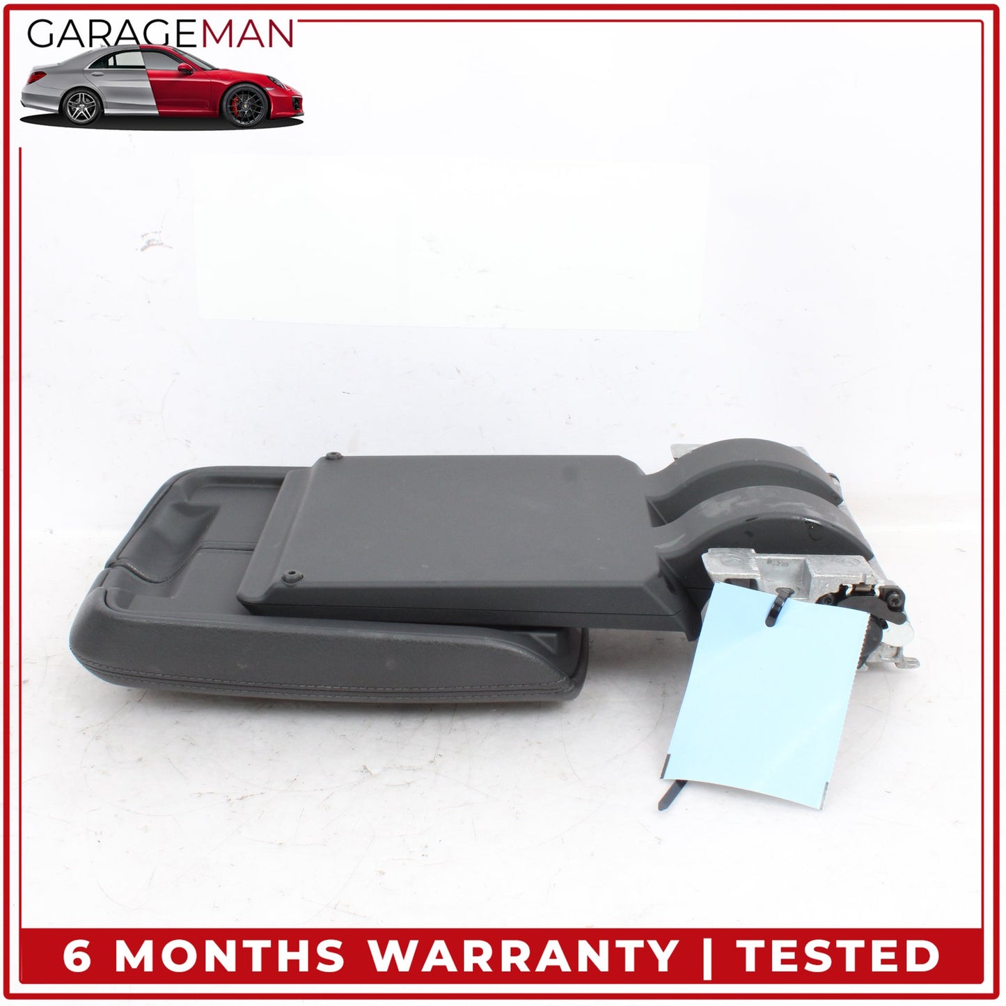 2017-2019 Audi Q7 Front Center Console Armrest Lid Cover Black 4M0864207D OEM