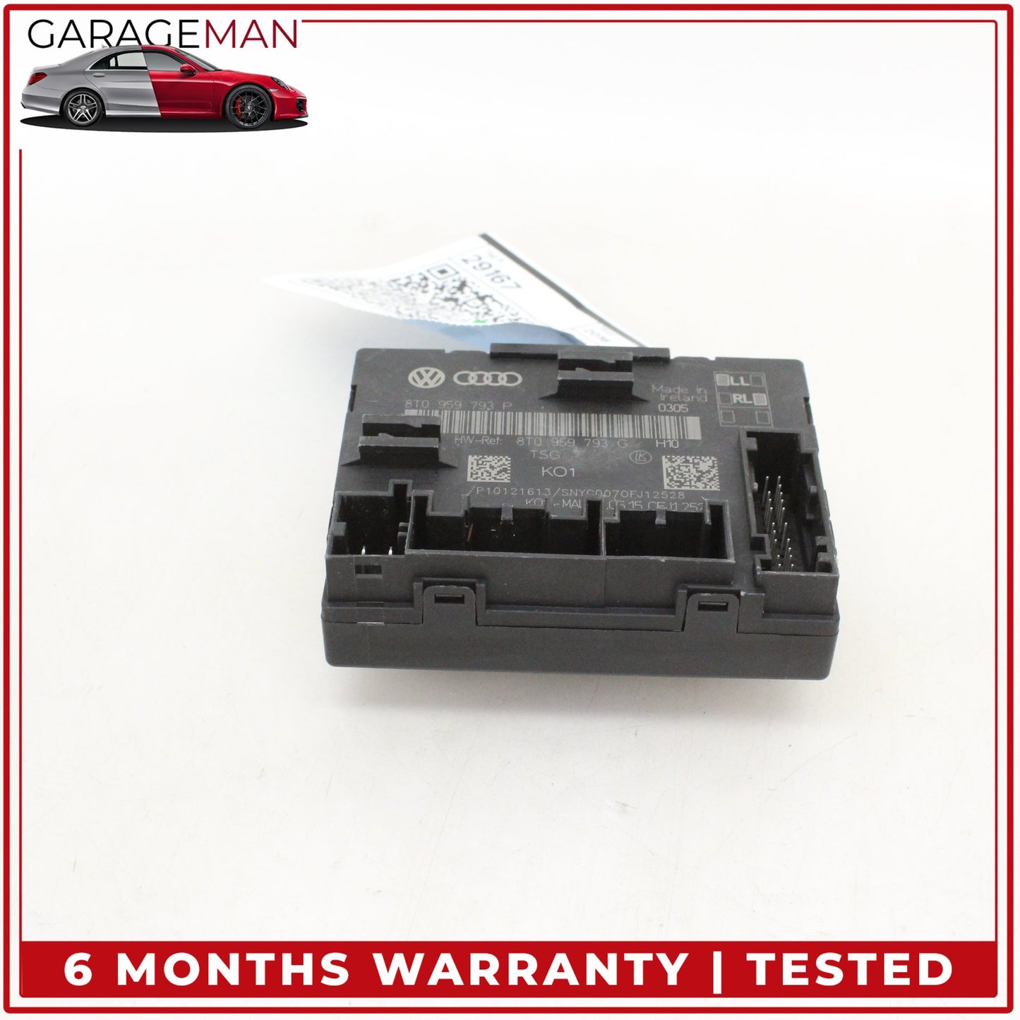 2013-2016 Audi A4 S4 Front Left Side Door Control Module Unit 8T0959793P OEM