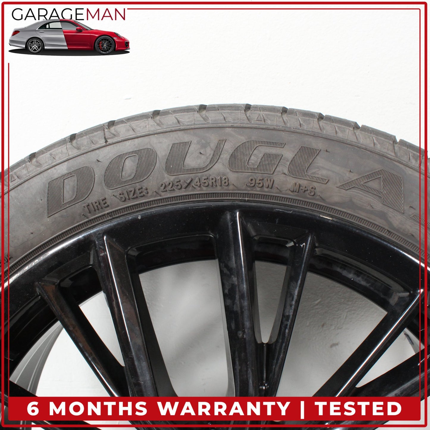 2023-2025 BMW 330i 330e Front or Rear Wheel Rim w/ Tire Black 7.5JX18H2ET25 OEM