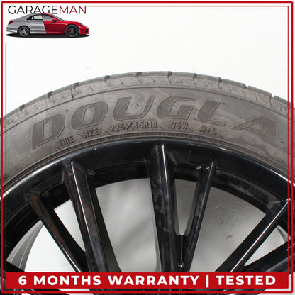 2023-2025 BMW 330i 330e Front or Rear Wheel Rim w/ Tire Black 7.5JX18H2ET25 OEM