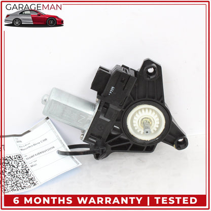 2015-2020 Mercedes W205 C300 Rear Left Driver Side Window Regulator Motor OEM