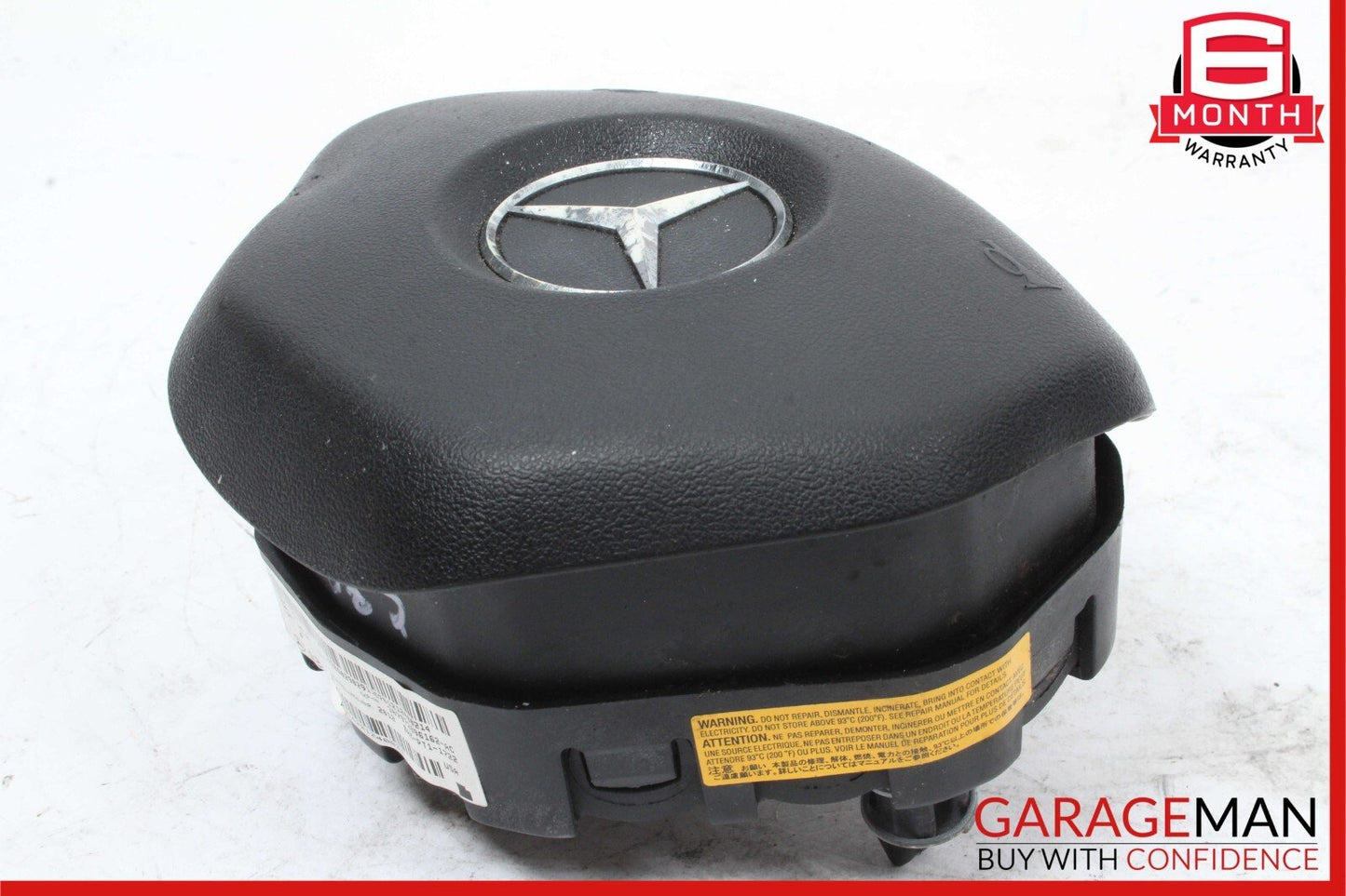 12-17 Mercedes C250 C300 E400 E550 Driver Steering Wheel Airbag Air Bag Black