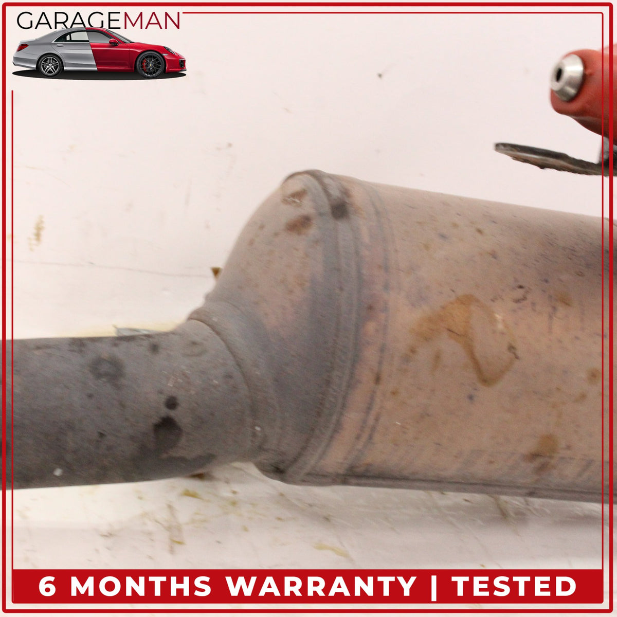 2003-2006 Porsche Cayenne 955 Rear Left Side Engine Exhaust Downpipe OEM