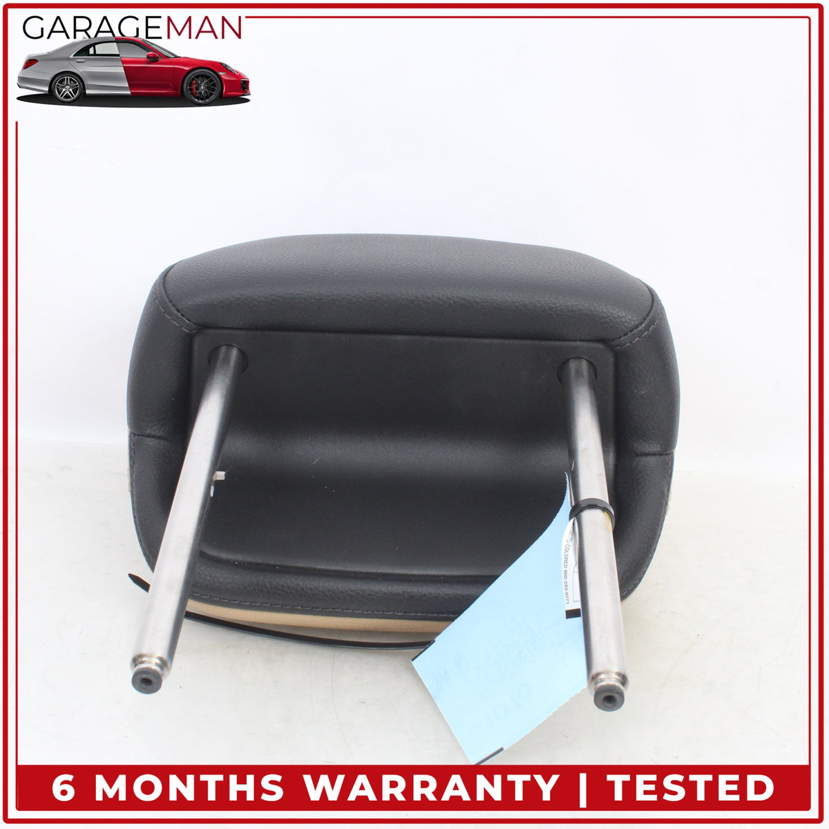 2011-2018 Porsche Cayenne 958 Rear Center Left and Right Seat Headrest Set OEM