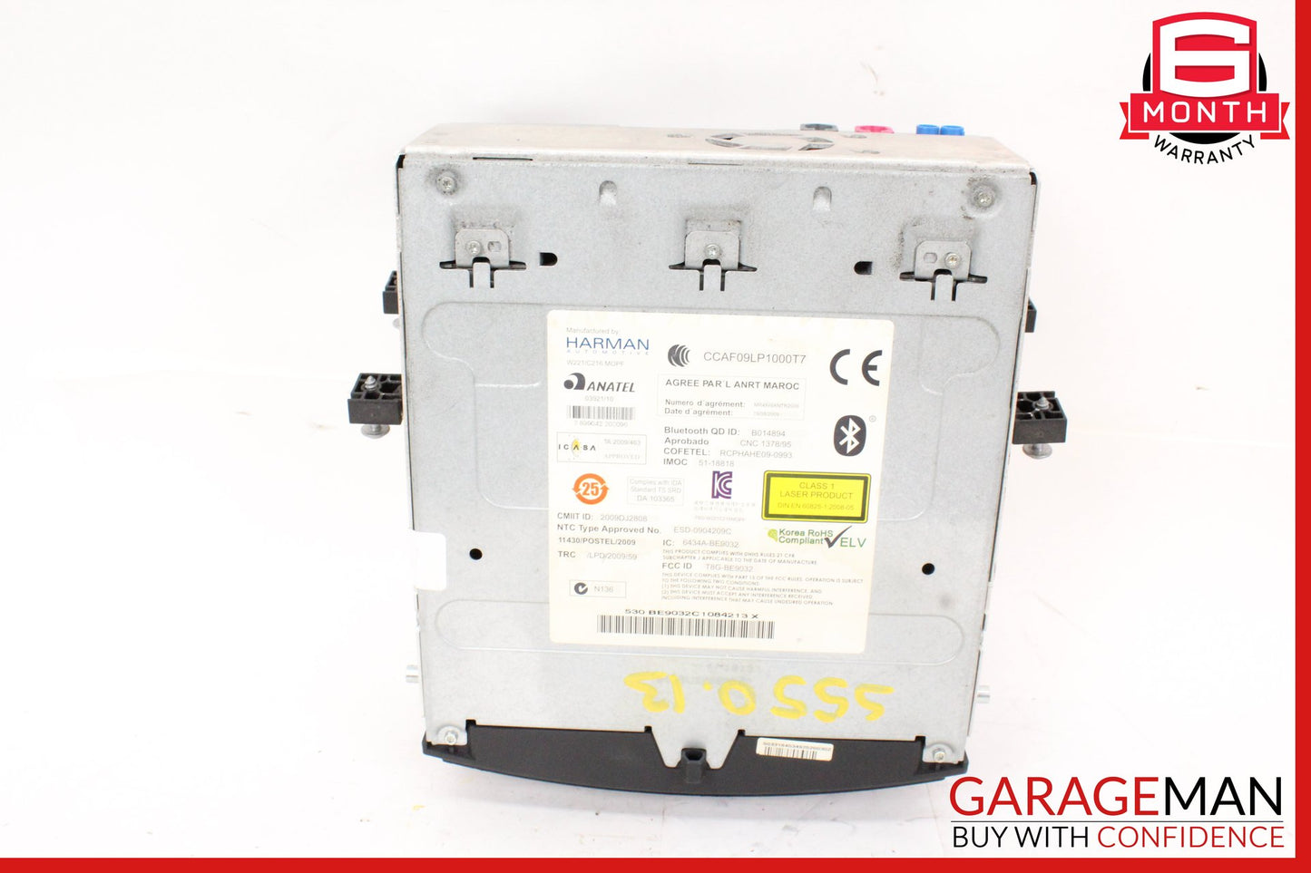 2010-2013 Mercedes W221 S550 Head Unit Navigation Command CD Audio OEM