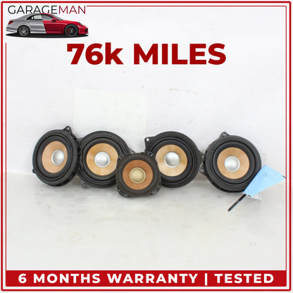 2012-2018 BMW 650i F13 Bang&Olufsen Audio Sound Speaker (Set of 5) OEM