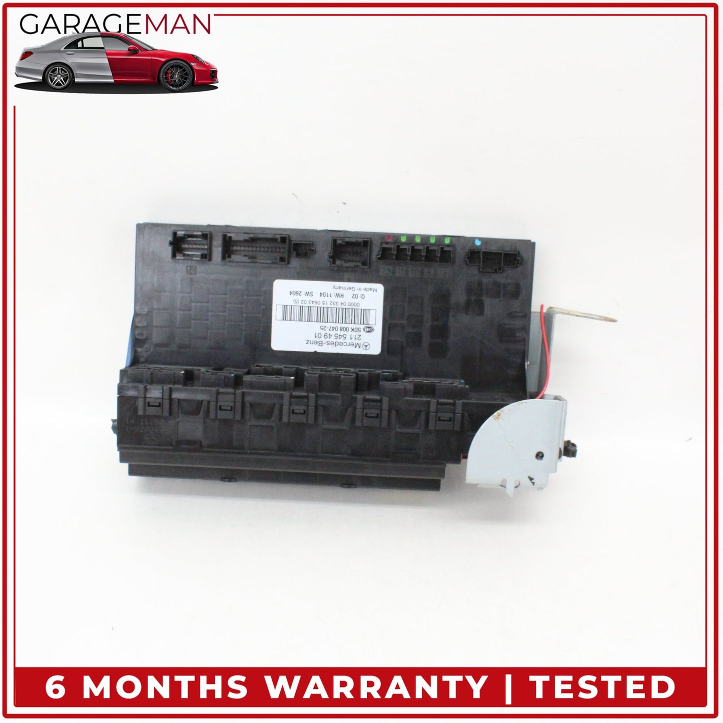 2003-2011 Mercedes-Benz E350 W211 Sedan Rear Trunk Fuse Box Module 2115454901 OEM
