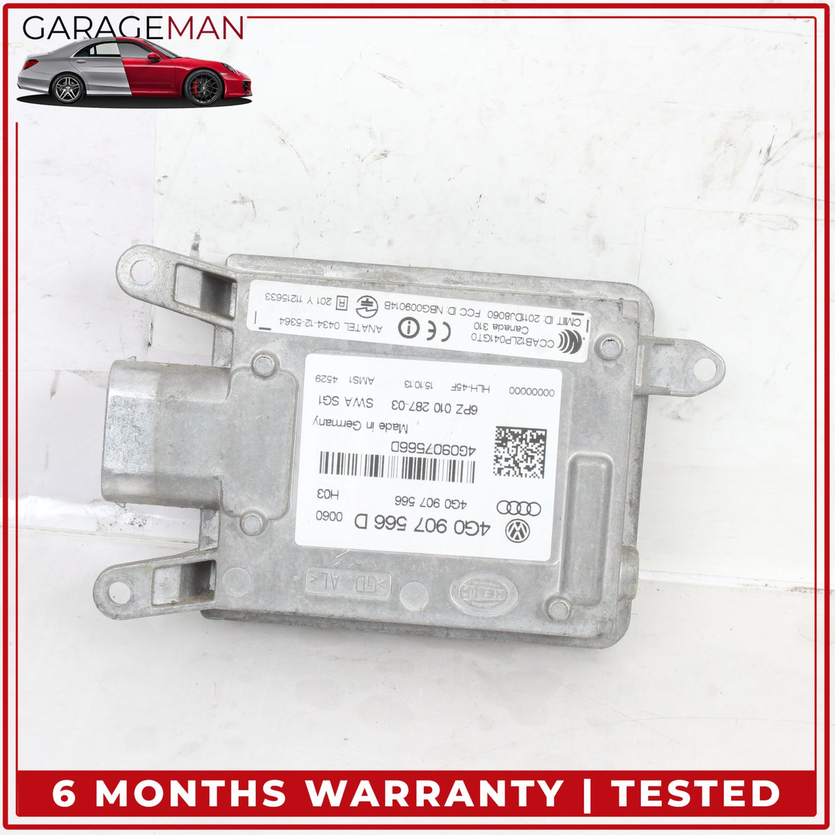 2012-2018 Audi A6 Rear Left and Right Blind Spot Radar Sensor Module Set OEM