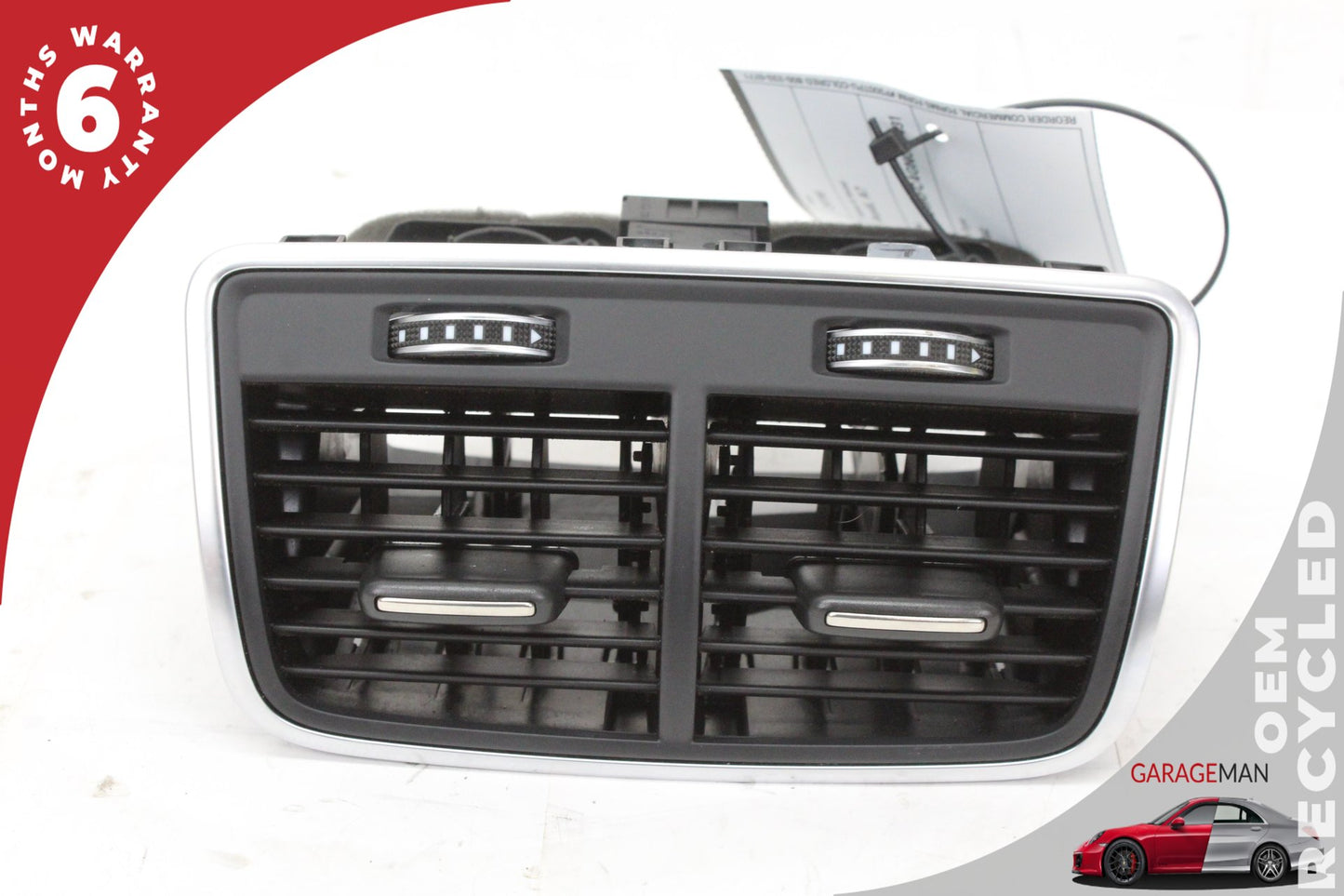2012-2018 Audi A7 S7 A6 Rear A/C Climate Control Dual Air Vent 4G0819203 OEM