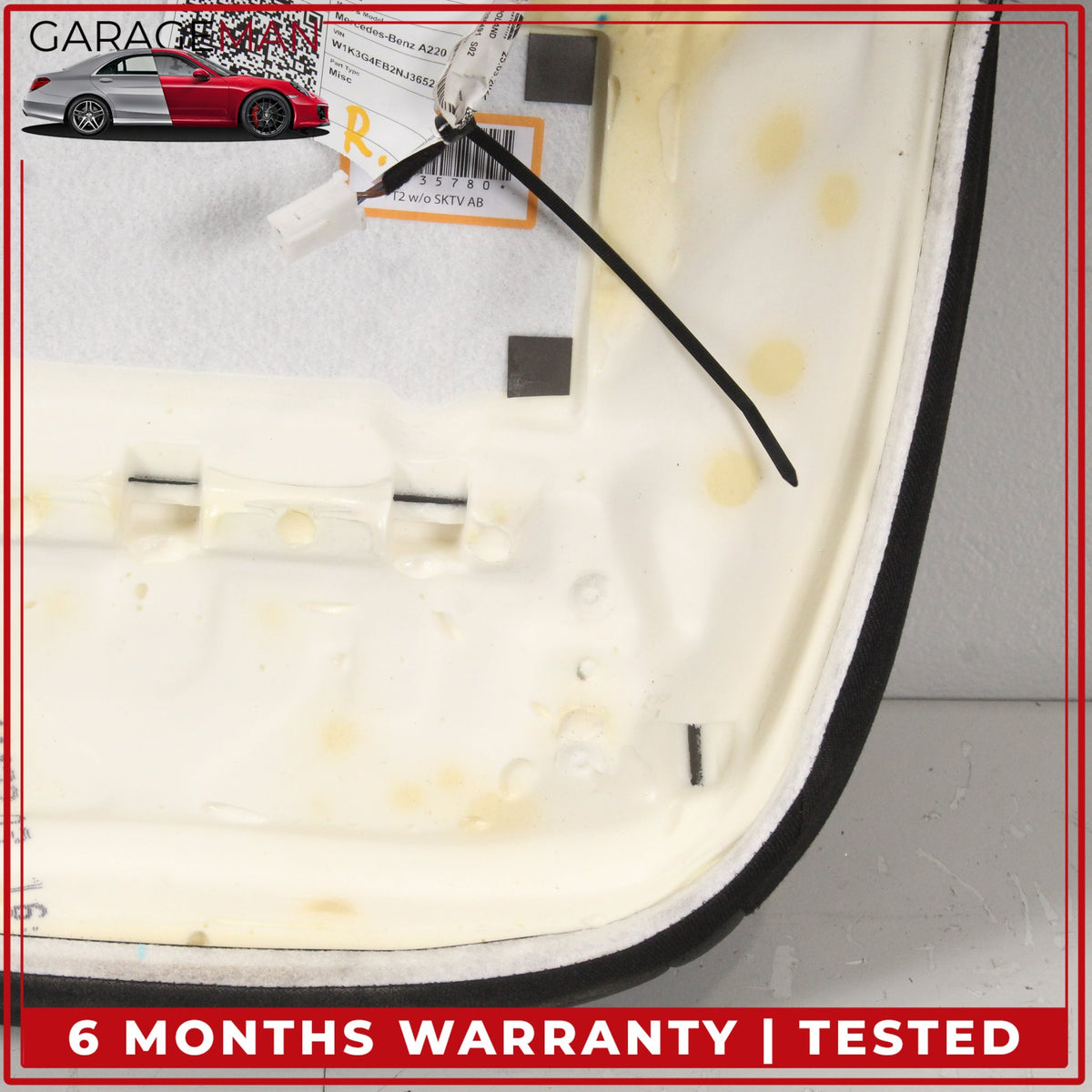 2019-2022 Mercedes-Benz A220 W177 Front Right Lower Bottom Seat Cushion OEM