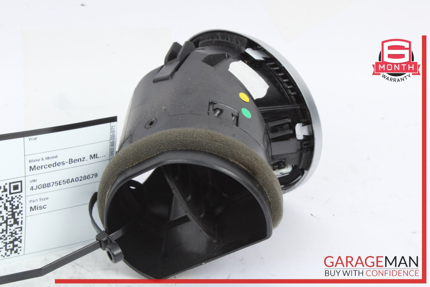2006-2012 Mercedes ML500 M-Class W164 Right Dash Air Vent 1648302054 OEM
