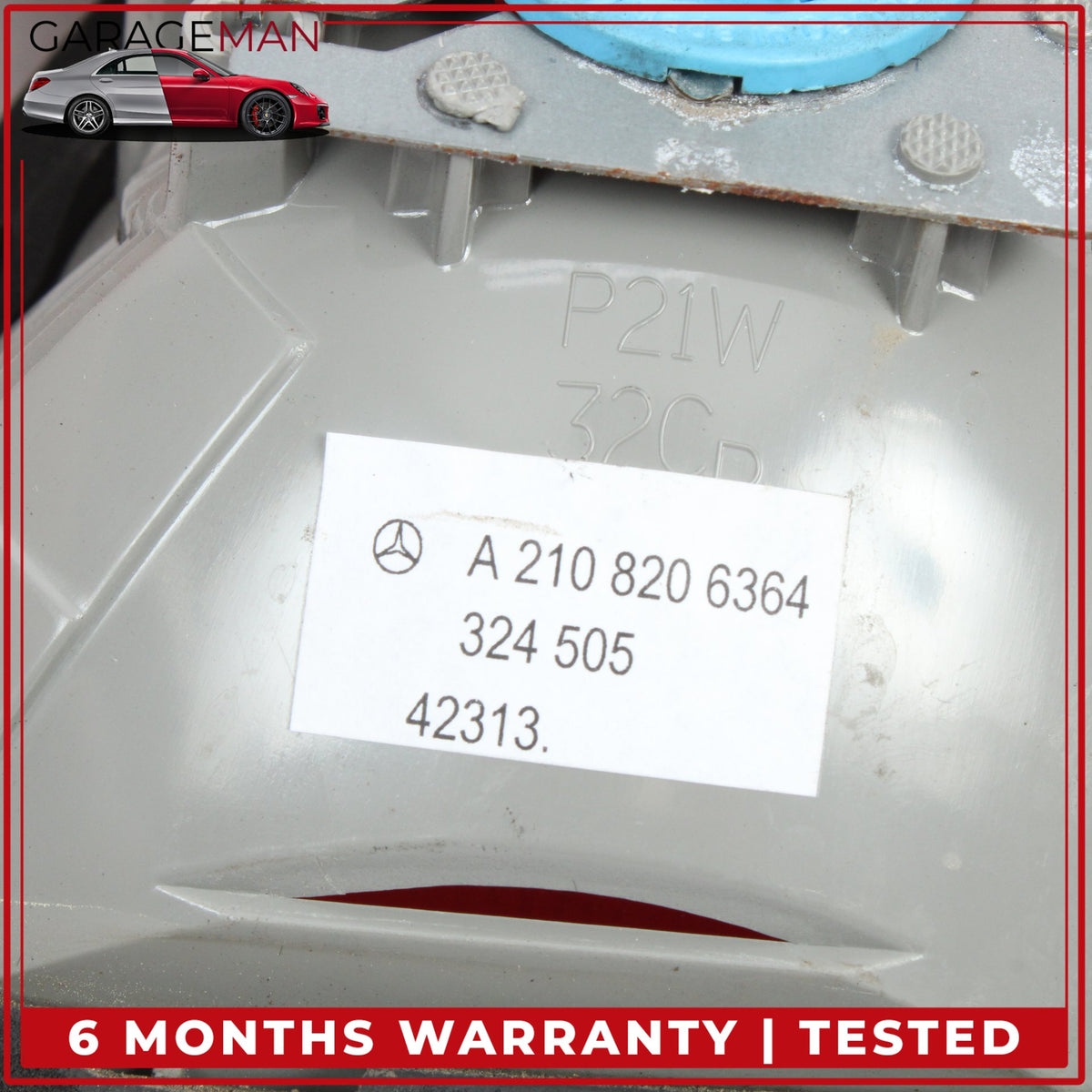 2000-2003 Mercedes W210 E320 Wagon Rear Left Side Inner Tail Light Lamp OEM