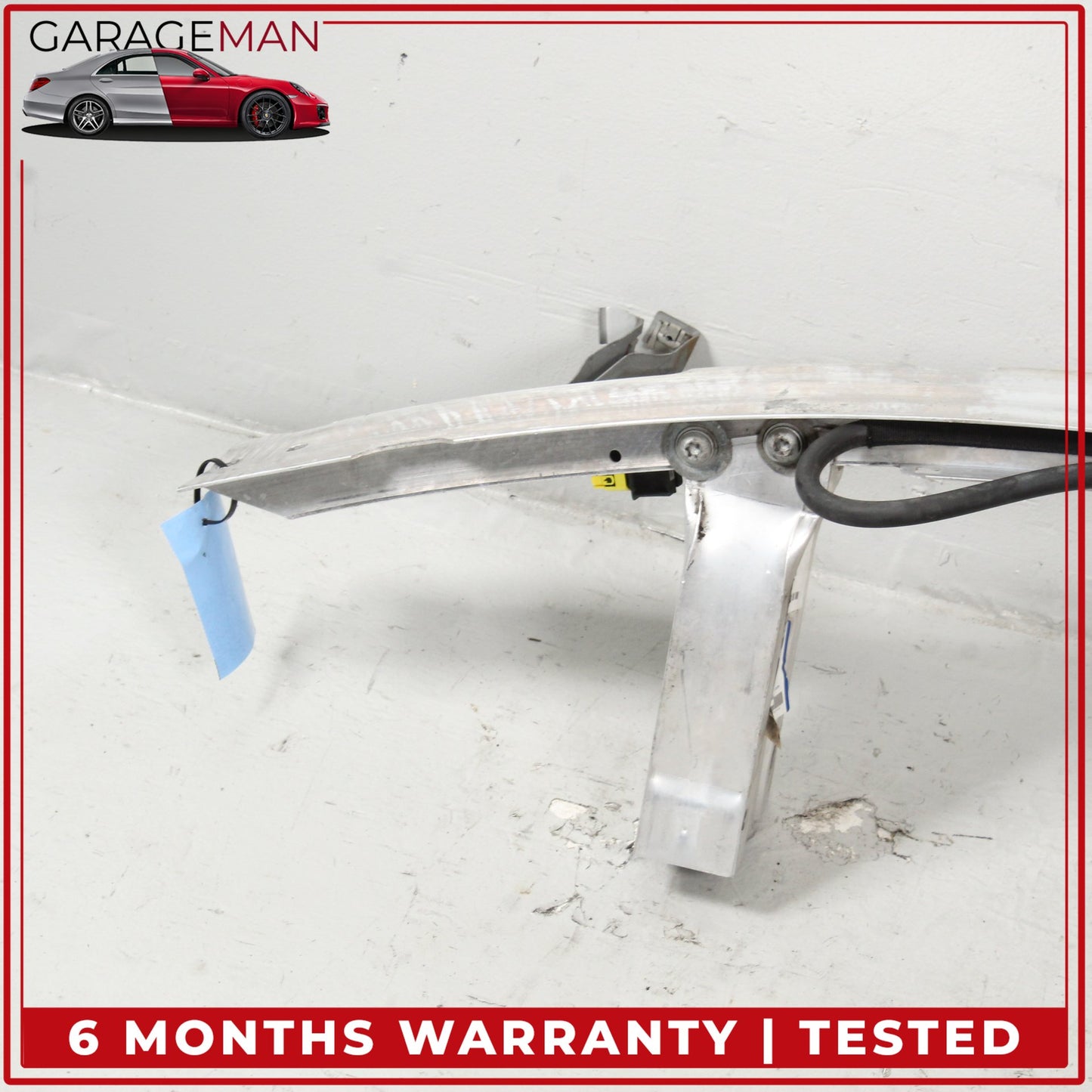 2008-2014 Mercedes W204 C250 Front Bumper Reinforcement Bar w/ Brackets OEM