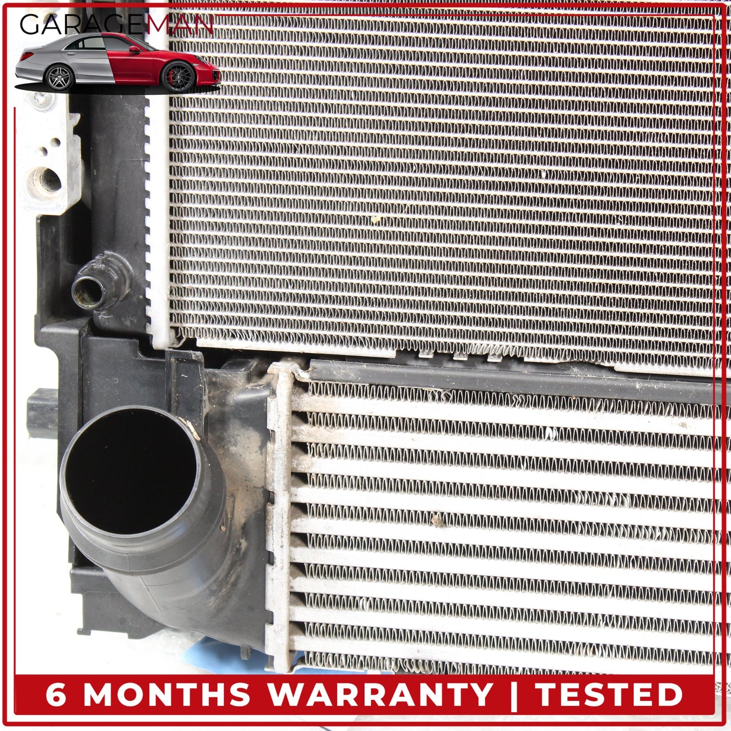 2014-2018 BMW 328d Engine Cooling Radiator AC Condenser Intercooler 7600532