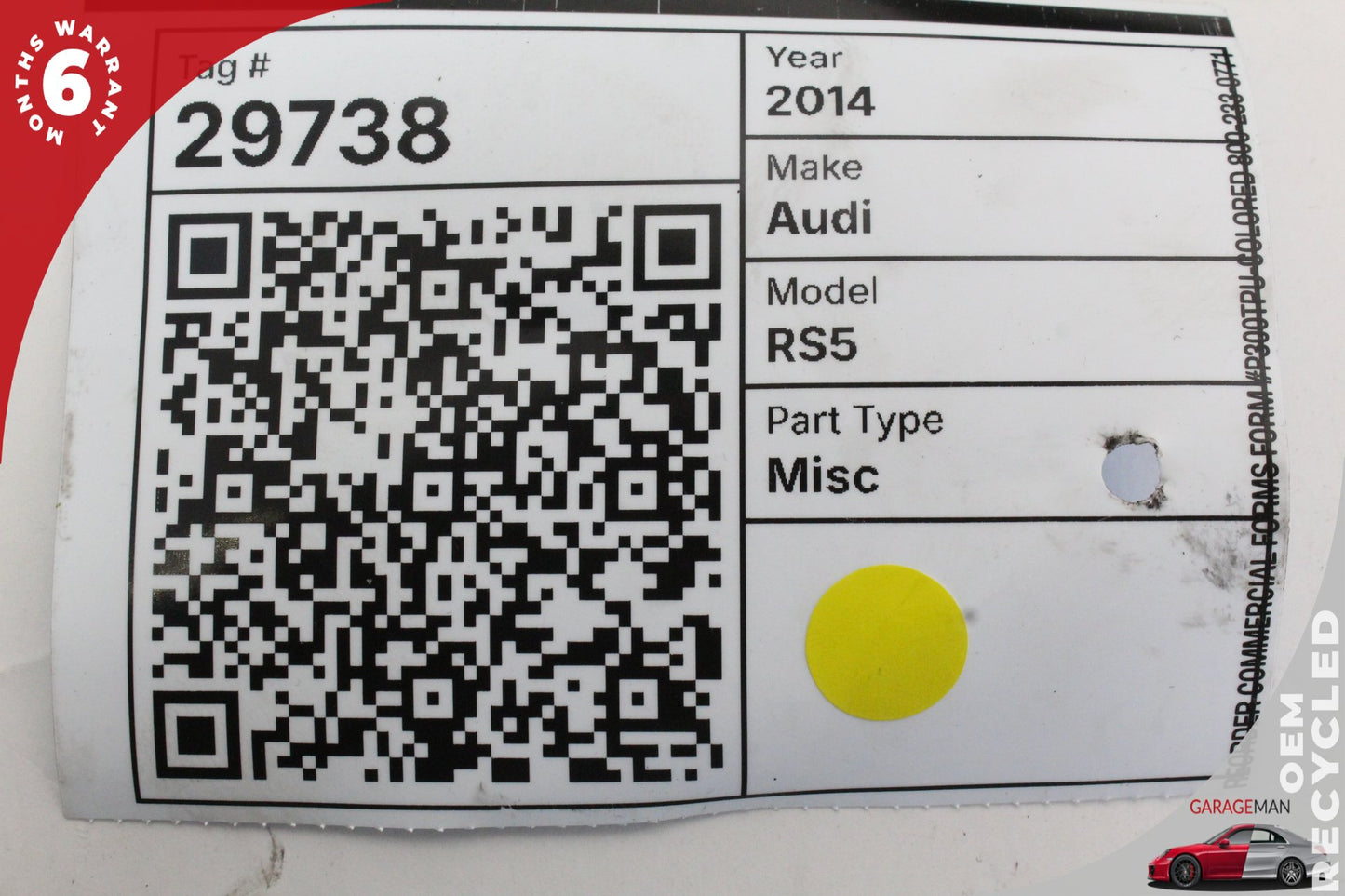 2009-2017 Audi RS5 Q5 SQ5 BCM Body Comfort Control Module Unit 8K0907064JP OEM