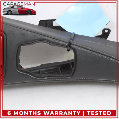 2012-2019 BMW 650i Center Console Trim Cover w/ Ashtray Black Nappa Leather OEM